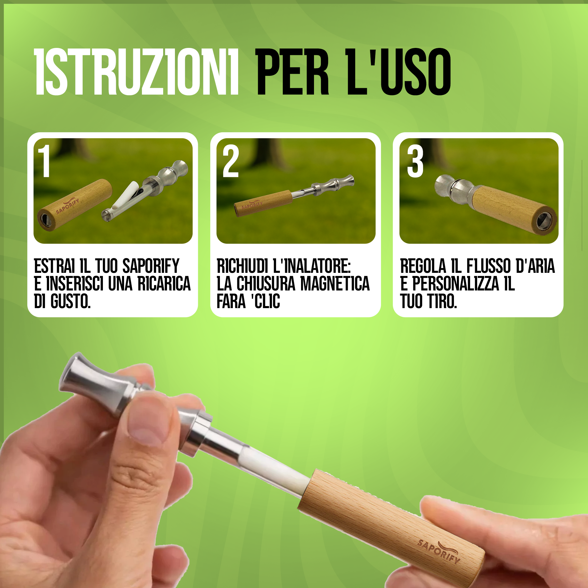 Inalatore Saporify